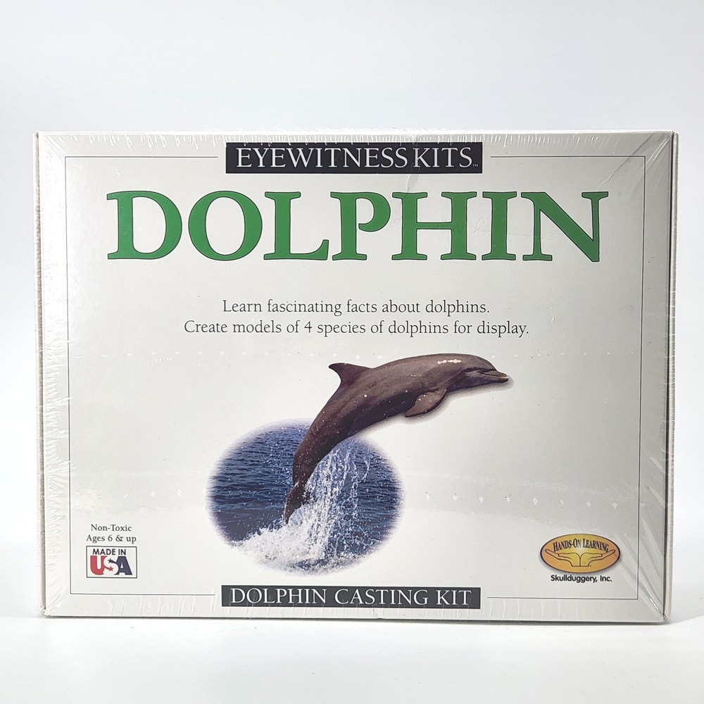 Skullduggery Eyewitness Kits Dolphin Casting Kit New‎ Sealed 00564 Made in USA